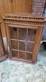 Hoekkast set eik, Ophalen