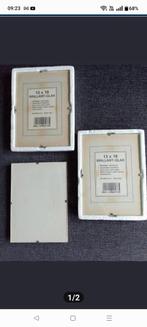 3 cadres photo en verre avec clips, Enlèvement