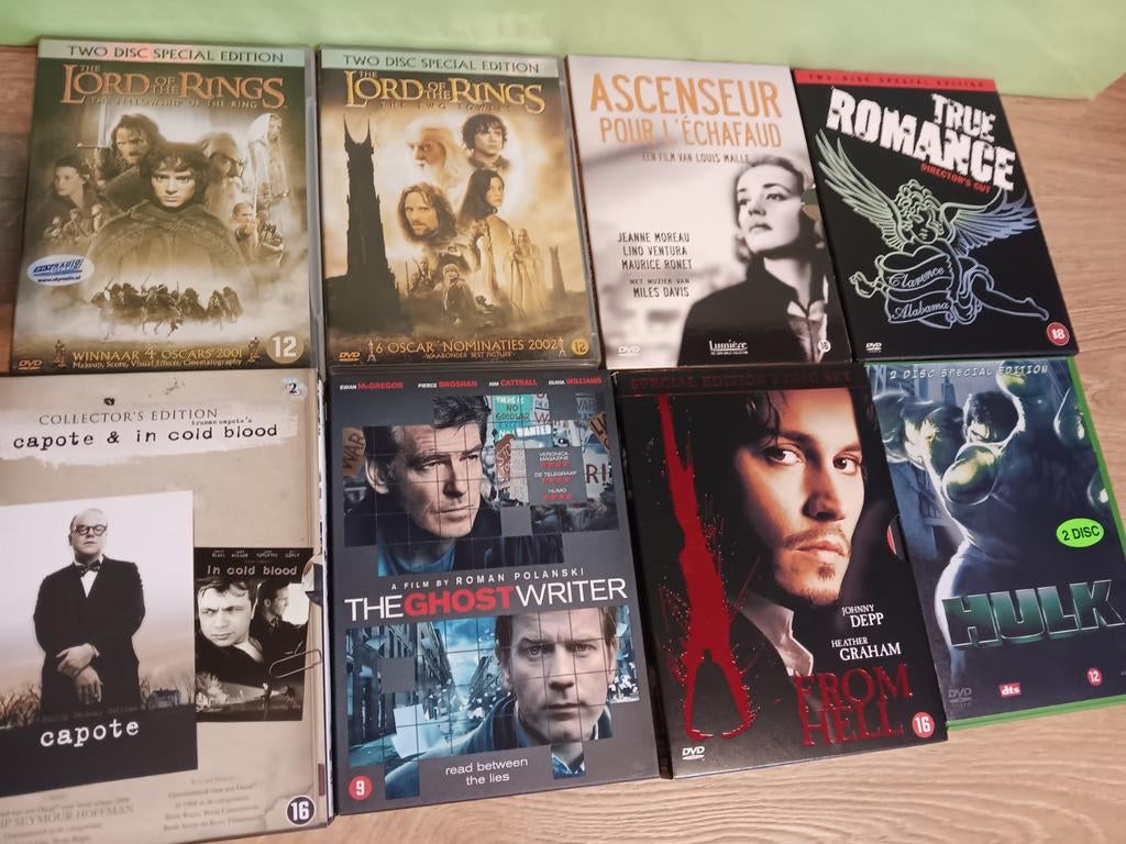 Lot dvd's special editions, Enlèvement