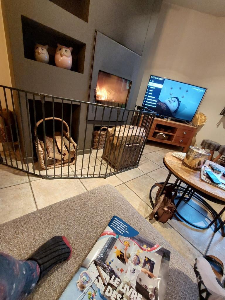 Barrière (met deur) voor kachels, dieren... enz