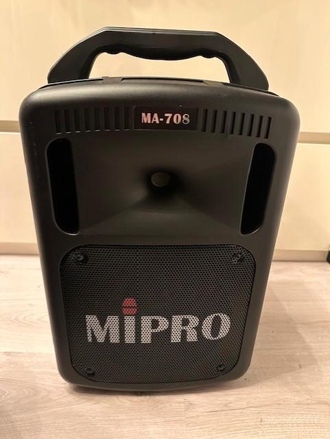 MIPRO MA 708 draadloze luidsprekers + hoezen, Zakelijke goederen, Kantoor en Winkelinrichting | Apparatuur en Telecommunicatie