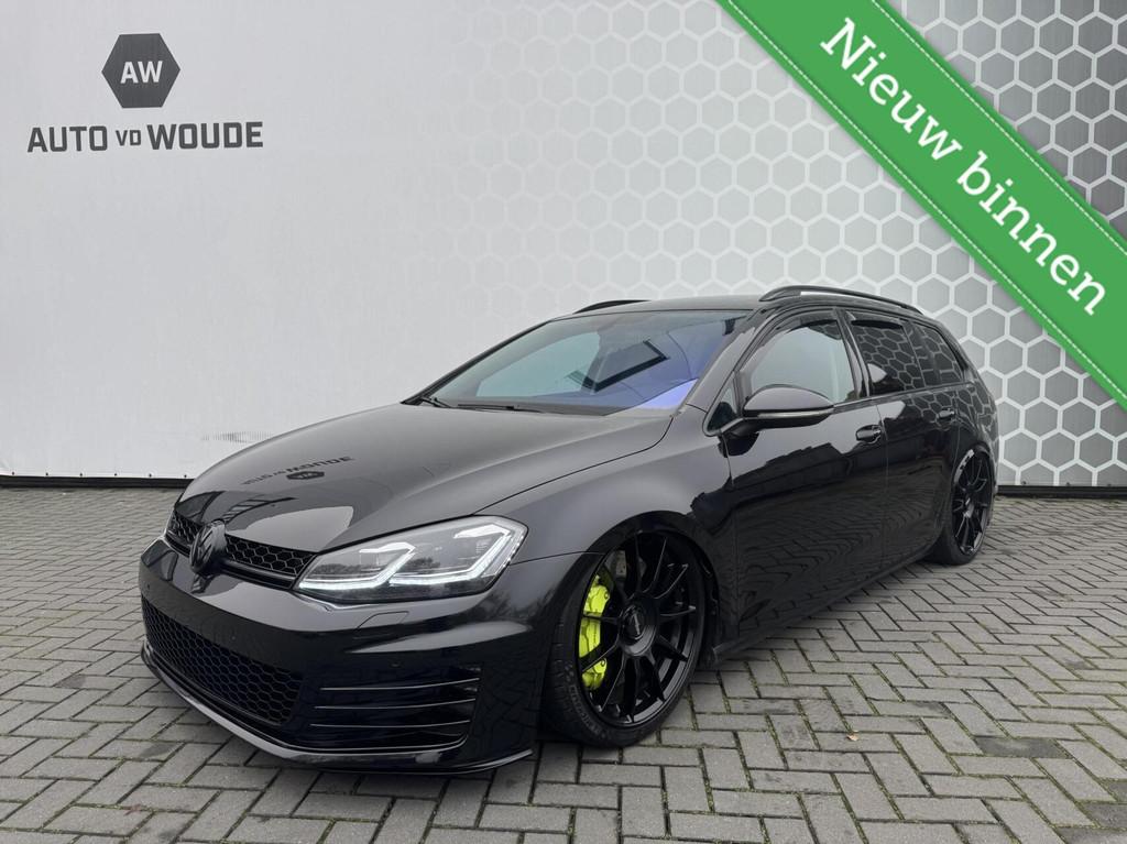 VW Golf Variant 1.6 TDI Highline Porsche remmen Airride Led, Autos, Volkswagen, Cuir et Alcantara, Achat, Entreprise, Noir