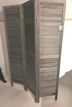 ⭐️ Joli paravent 3 pans 40 X6 X 170 cm Atmosphera bois gris, Enlèvement, Utilisé
