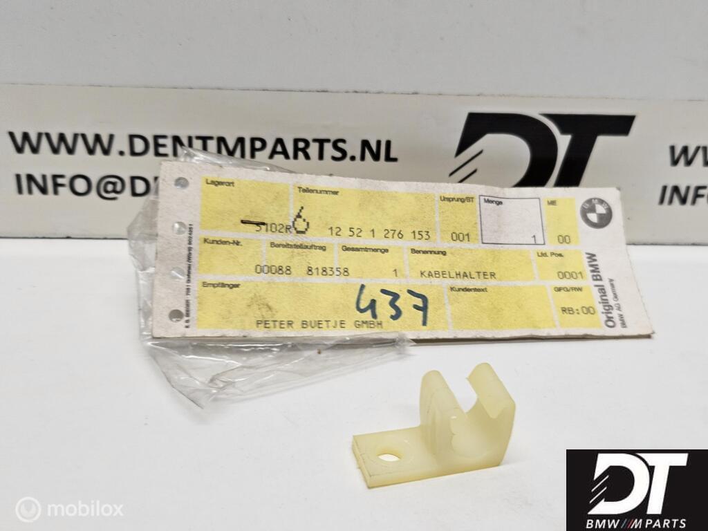 Cable holder BMW 12521276153, Autos : Pièces & Accessoires, Autres pièces automobiles, Neuf, Enlèvement ou Envoi