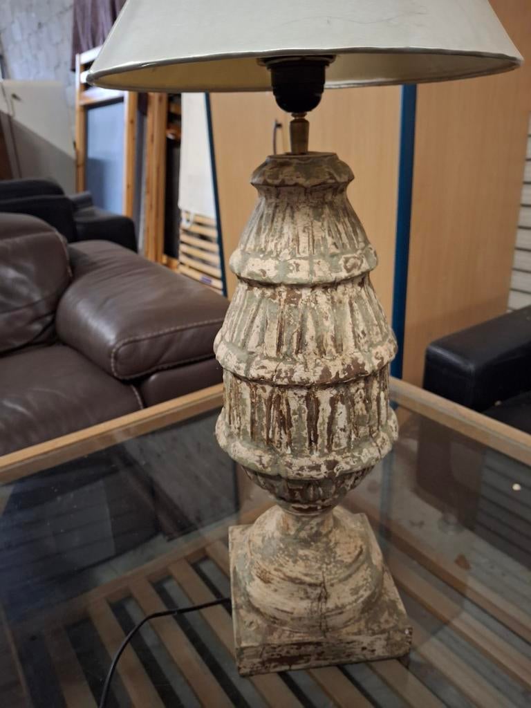 Indische lamp werkend en in mooie staat, Antiquités & Art, Art | Sculptures & Bois, Enlèvement