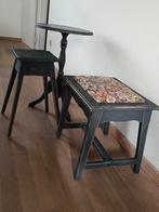 Bijzettafeltjes .  Hout.. zwart.., Huis en Inrichting, Ophalen, Hout