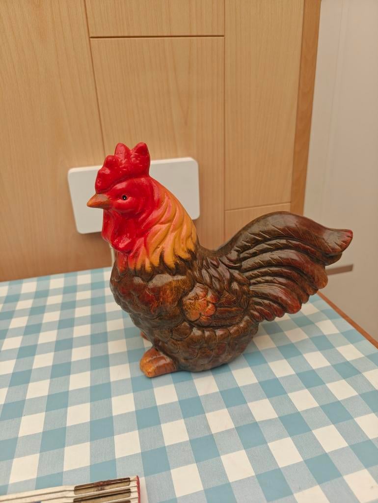 Decoratieve haan, Ophalen