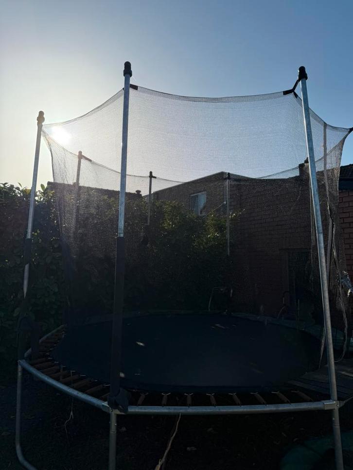 Trampoline Octogonal 300 met veiligheidsnet, Kinderen en Baby's, Speelgoed | Buiten | Trampolines, Gebruikt, Ophalen