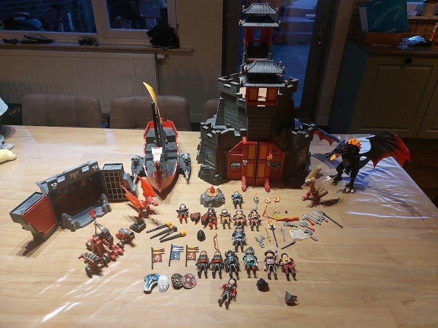 playmobil draken lot, Kinderen en Baby's, Speelgoed | Playmobil, Ophalen, Gebruikt