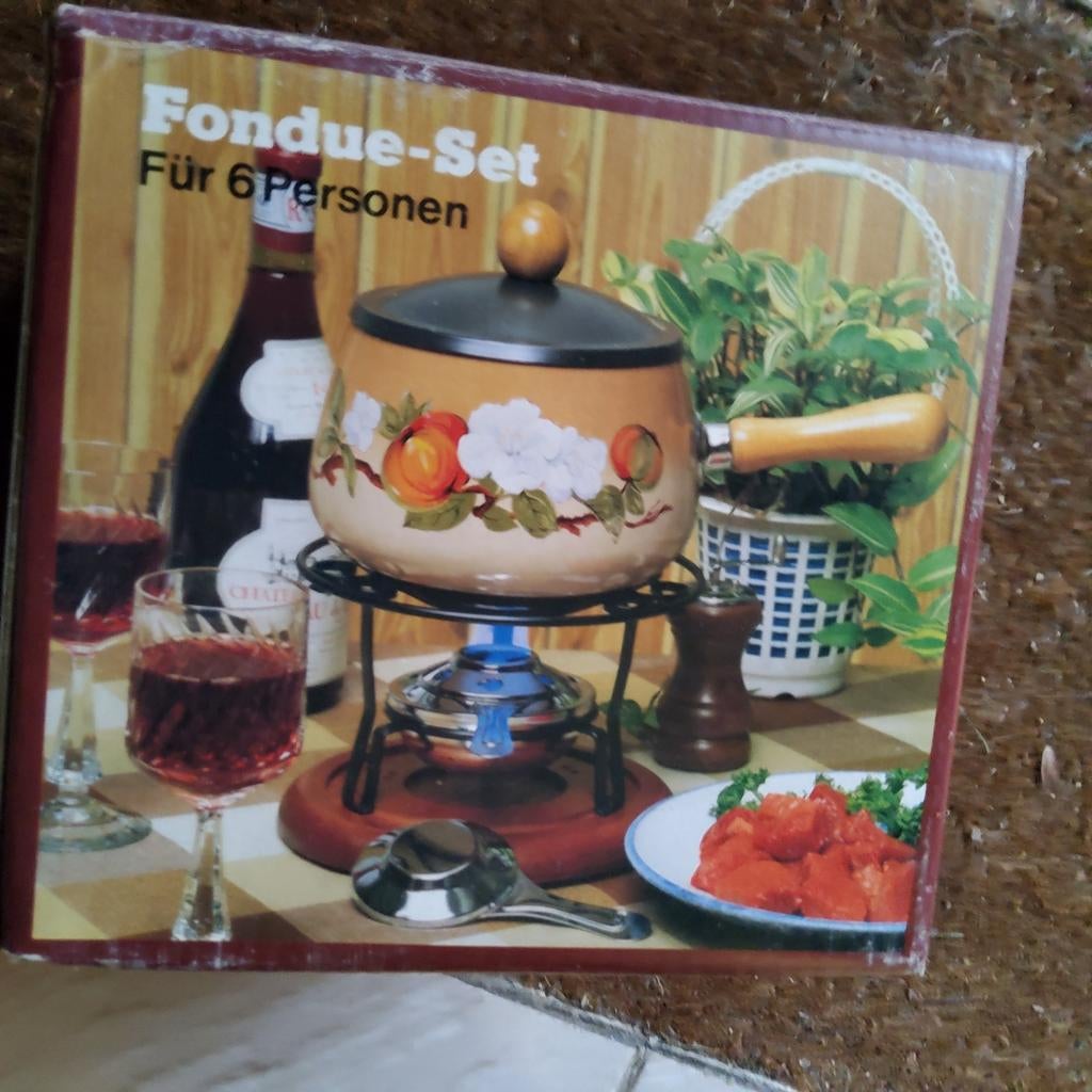 Nouveau set à fondue, Electroménager, Fondue, Enlèvement, Service à fondue