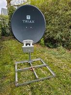 Satellietschotel, Ophalen