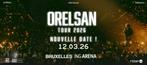 Place de concert - Orelsan Bruxelles ING arena, Trois personnes ou plus, Mars