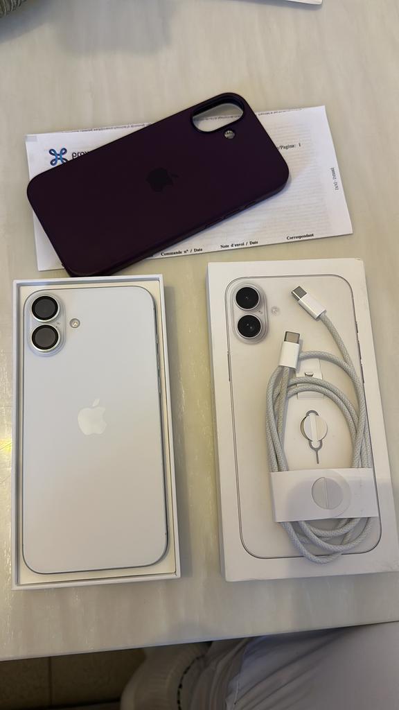 iPhone 16 Plus 128 Go, Télécoms, Téléphonie mobile | Apple iPhone, Comme neuf, 128 GB, Sans abonnement, Sans simlock, iPhone 16 Plus