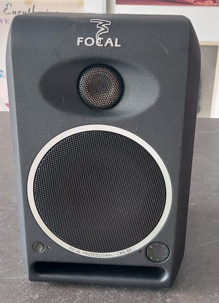 Focal CMS 50 Studio Monitor x1, TV, Hi-fi & Vidéo, Enceintes, Autres marques, Enlèvement ou Envoi, Utilisé, Haut-parleurs Frontaux, Arrière ou Stéréo