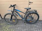 Mountainbike Rockrider zwart/blauw, Ophalen