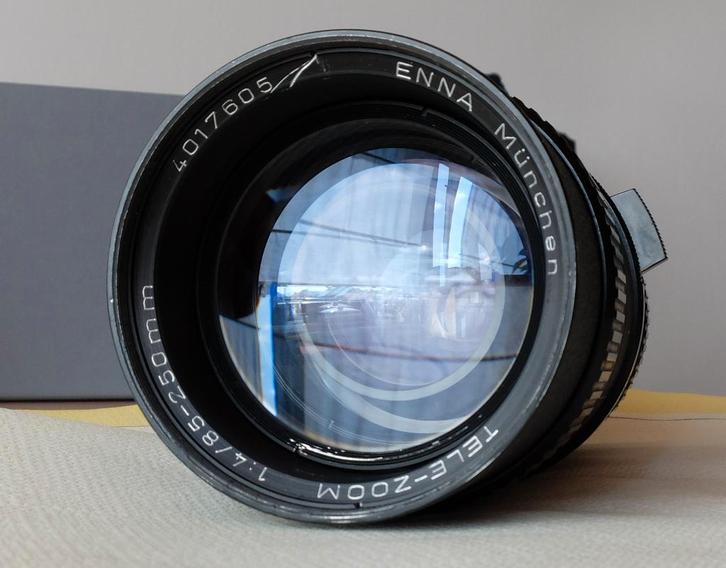 Enna Munchen Tele Zoom 85-250mm f4 Nikon F Mount, Verzamelen, Foto-apparatuur en Filmapparatuur, Lens of Lenzen, 1960 tot 1980