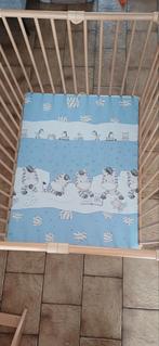 Opvouwbare box van Geuther naturel gevoerde zebra-achtergron, Kinderen en Baby's, Ophalen of Verzenden, Zo goed als nieuw, Rechthoekig