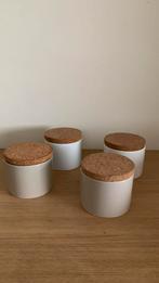 4 stenen potjes, Ophalen of Verzenden, Zo goed als nieuw