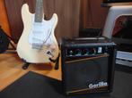 Gitaar Stratocaster + Gitaar versterker Gorilla GG 20 W ., Musique & Instruments, Instruments à corde | Guitares | Électriques