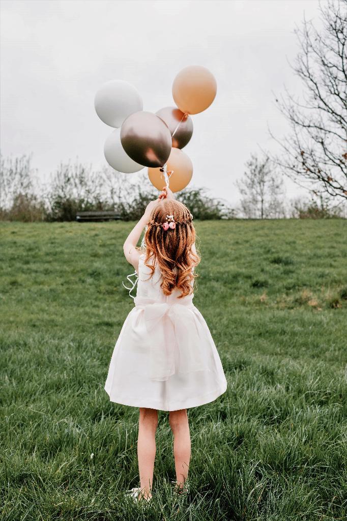 Kleedje voor communie, lentefeest, bruidsmeisje, Kinderen en Baby's, Kinderkleding | Maat 122, Zo goed als nieuw, Meisje, Setje