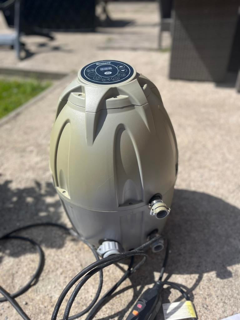 Jacuzzi filter warmte pomp - bestway, Jardin & Terrasse, Bains à remous et Spas, Enlèvement, Utilisé, Filtre, Fixé