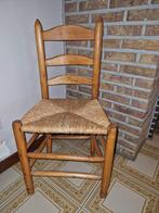 Vintage houten kinderstoel rieten zitting - goed staat, Ophalen, Gebruikt, Overige typen