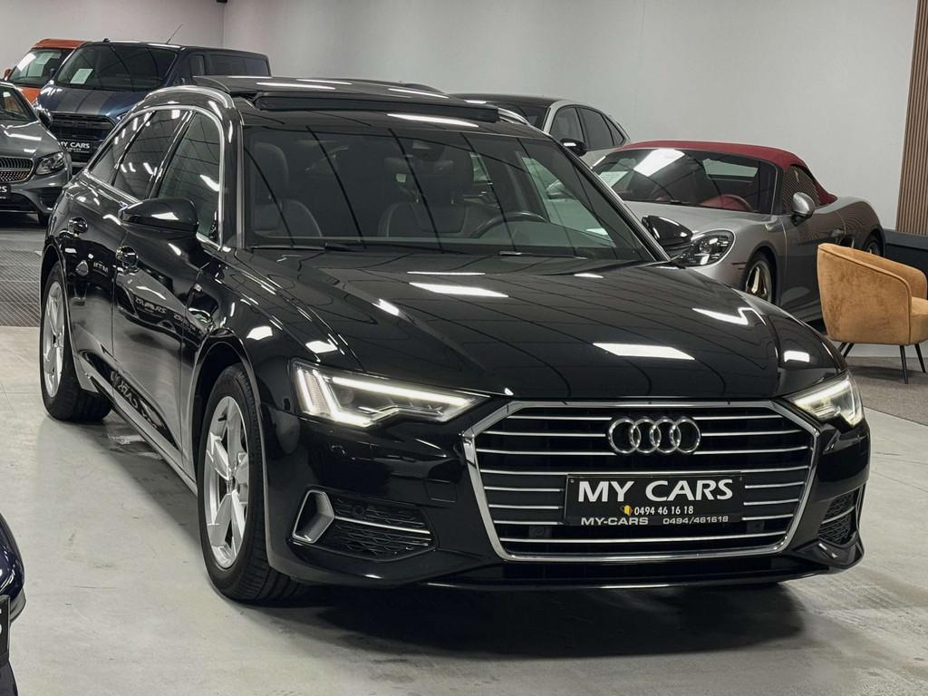 Audi A6 2.0 TDi 163 Cv S-Line Pano Matrix Cuir Camera Full, Auto's, Gebruikt, Euro 6, 4 cilinders, Zwart