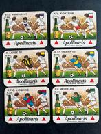 Bierviltjes - APOLLINARIS VOETBAL 1988-1989, Enlèvement ou Envoi, Utilisé, Sous-bock, Autres marques