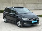 Volkswagen Touran 2021 7zitplaatsen 93770km Panorama, Auto's, Automaat, Monovolume, 1800 kg, Leder
