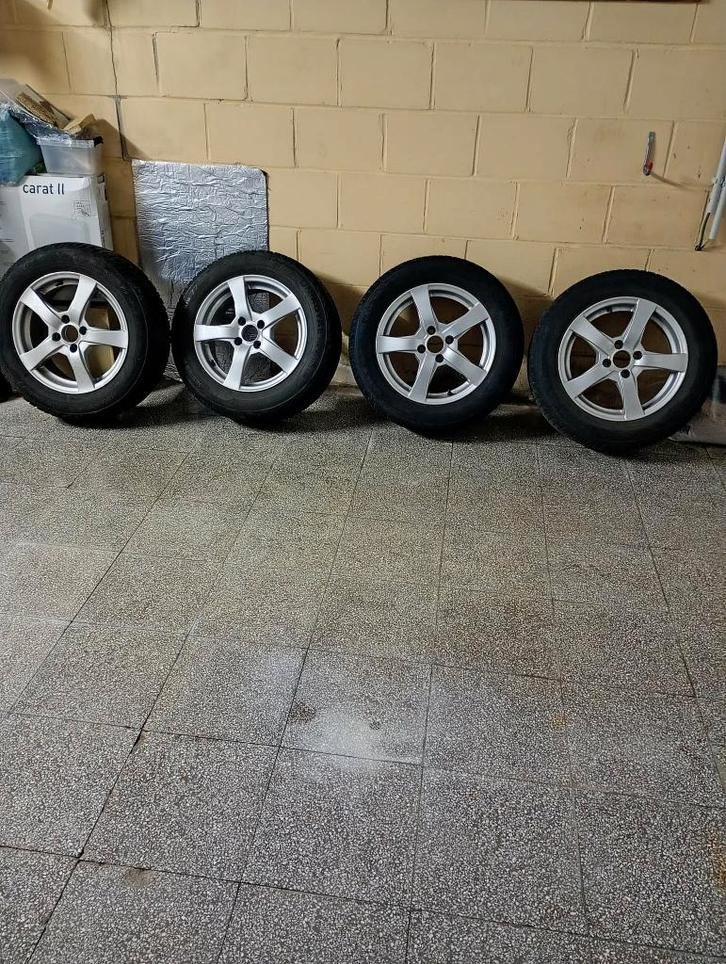 pneus d'hiver+jantes, Autos, Renault, Particulier, Enlèvement