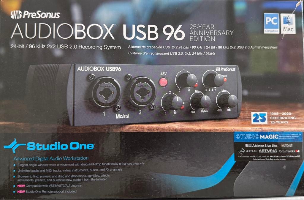 Presonus Audiobox USB 96, Enlèvement ou Envoi, Comme neuf