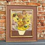 Klassiek schilderij zonnebloemen, Ophalen