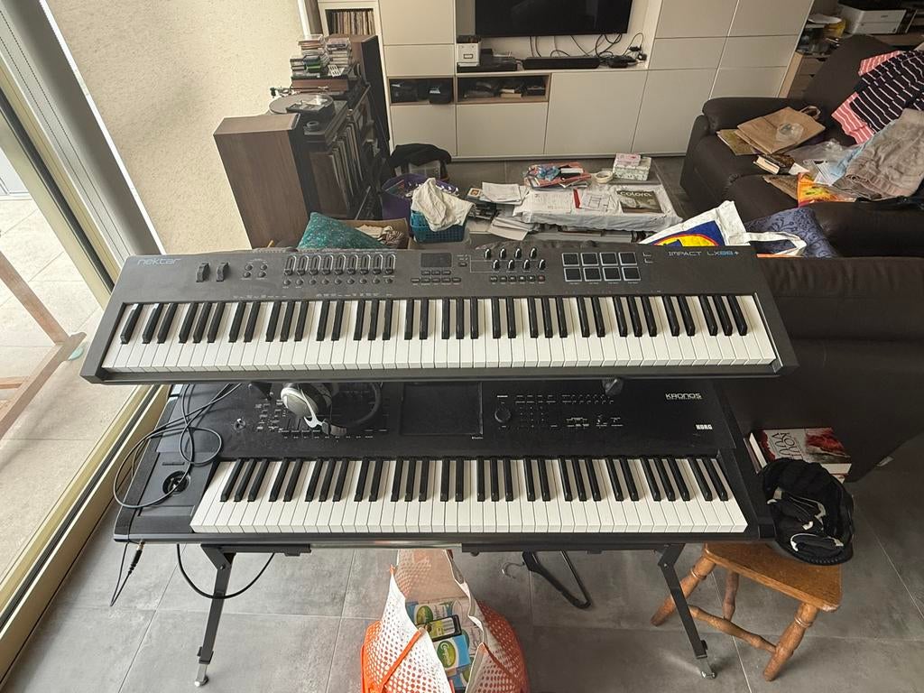 Nektar Impact LX88+ midi-controller, Musique & Instruments, Claviers, Comme neuf, 88 touches, Enlèvement