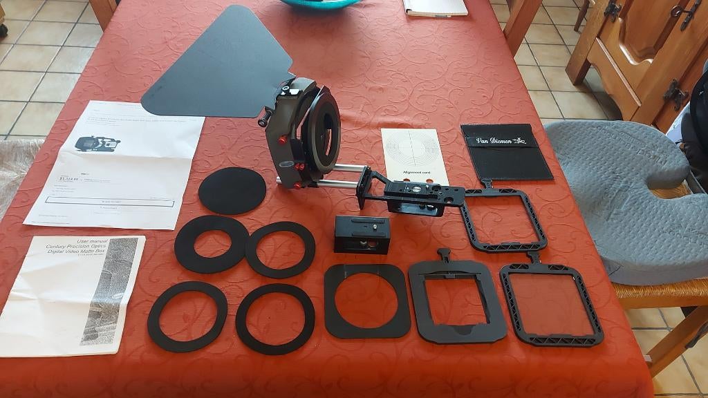 Matte box pro videocamera's, Ophalen of Verzenden, Zo goed als nieuw, Canon