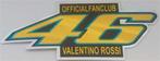 Valentino Rossi, The Doctor, 46 metallic sticker #29, Motos, Envoi
