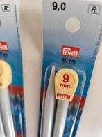 Breinaalden PRYM, 9mm/40cm. NIEUW., Hobby en Vrije tijd, Breien en Haken, Ophalen