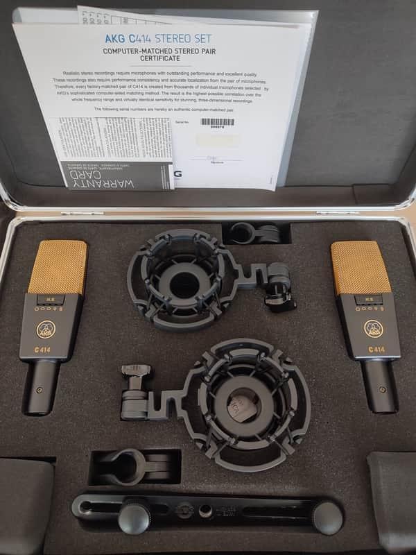 AKG C414 XL II, Musique & Instruments, Microphones, Comme neuf, Micro studio, Enlèvement ou Envoi