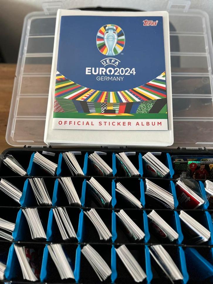 Euro 2024 complete losse sticker set + SP + Match Attax, Hobby en Vrije tijd, Stickers en Plaatjes, Zo goed als nieuw, Sticker