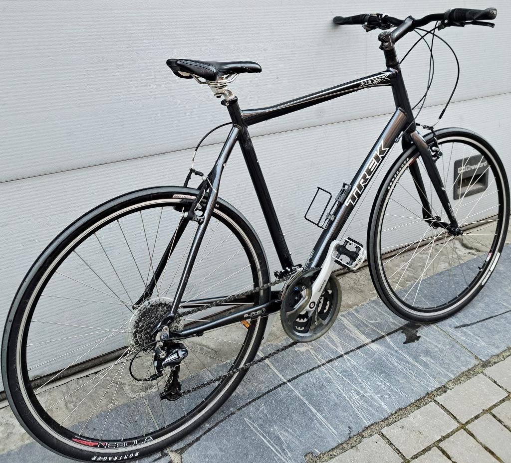 VTC TREK FX 28" cadre XXL 64CM état nickel, Autres marques, Frein sur jante, Aluminium, Comme neuf