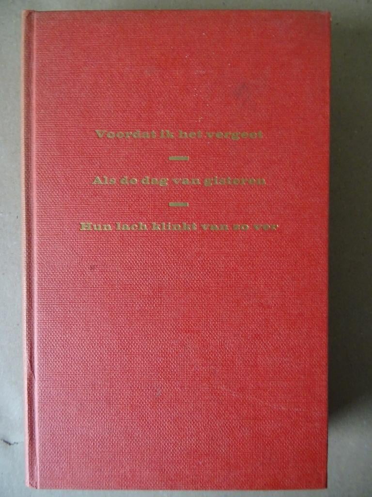 Meyer Sluyser Omnibus Voordat ik het vergeet 1è édition 1961, Livres, Enlèvement ou Envoi, Meyer Sluyser, Comme neuf, Europe