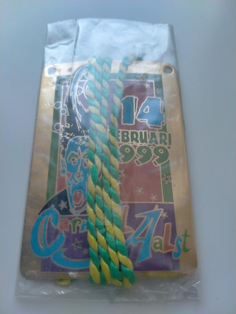Carnaval Aalst nieuwe medaille 1999, Verzamelen, Overige Verzamelen, Ophalen