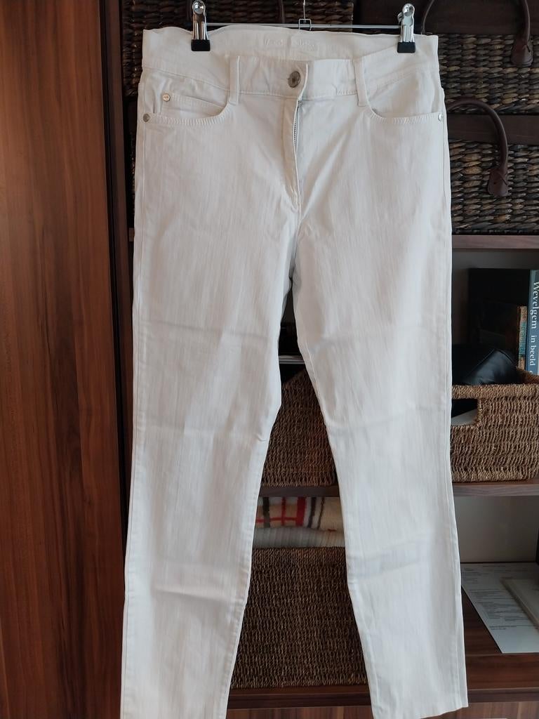 Witte broek Free move by BRAX maat 38, Ophalen of Verzenden