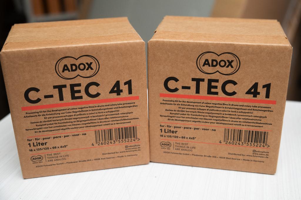 Adox C-Tec 41 Ontwikkelkit C41 2 stuk, Ophalen of Verzenden, Zo goed als nieuw, Doka-onderdelen
