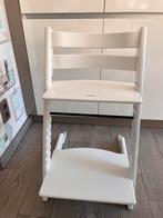Stokke Tripp trapp wit en hout natuur kleur, Kinderen en Baby's, Kinderstoelen, Ophalen