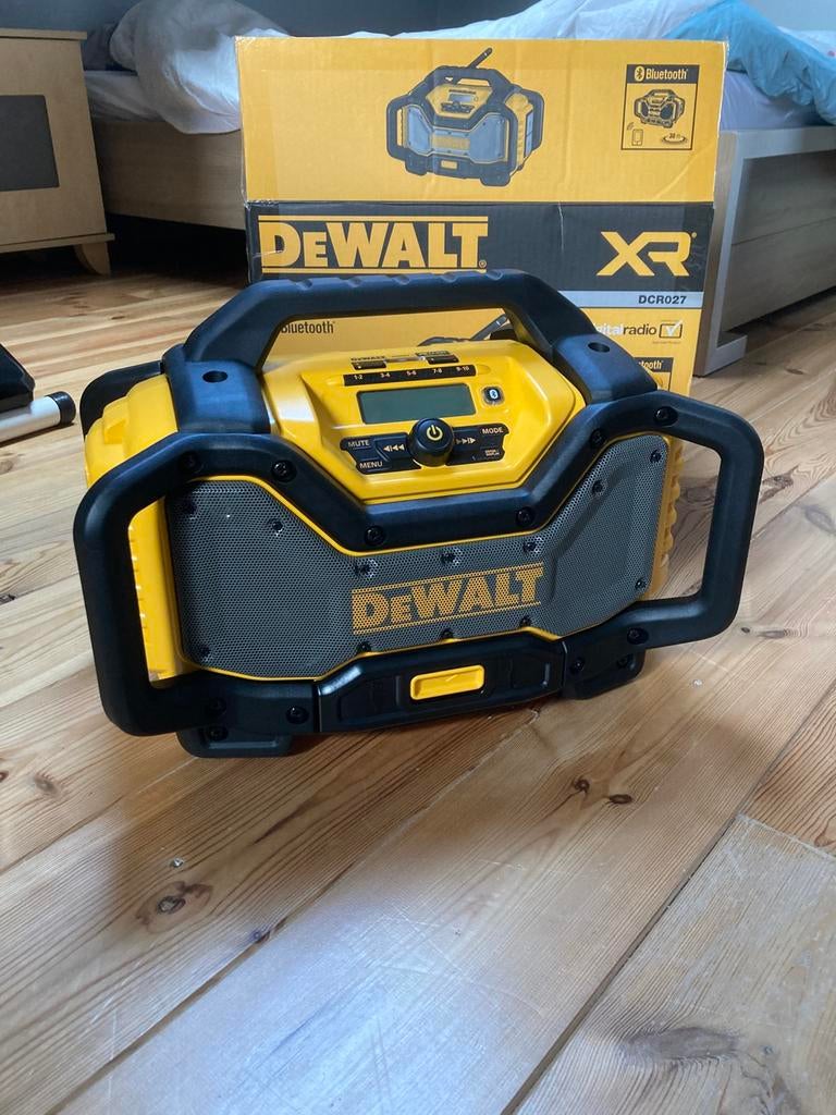 Radio de chantier DAB+ batterie Li-ion 18V DeWalt DCR027 QW, TV, Hi-fi & Vidéo, Radios, Enlèvement ou Envoi, Neuf, Radio de chantier