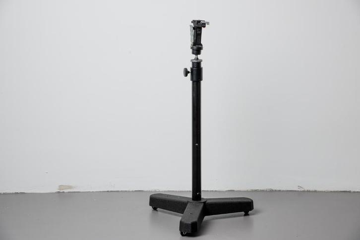 Cambo Solo Stand studiostatief mét Manfrotto balhoofd 222, TV, Hi-fi & Vidéo, Photo | Trépieds & Rotules, Comme neuf, Rotule, 150 à 175 cm