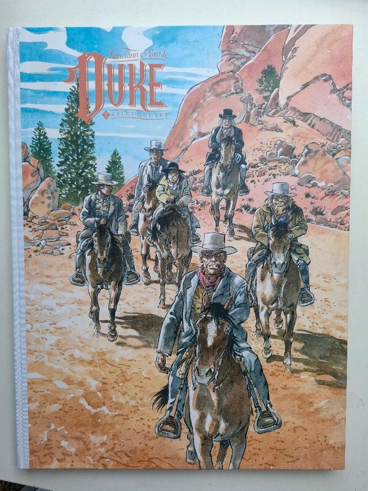 TT DUKE TOME 2 "CELUI QUI TUE" HERMANN BRUNO GRAFF+ DEDICACE, Livres, BD, Comme neuf, Une BD, Enlèvement ou Envoi