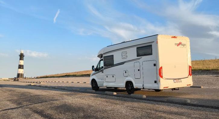 Carthago 7500 km, Caravanes & Camping, Camping-cars, Particulier, jusqu'à 4, Semi-intégral, Carthago, Mercedes, Diesel, Automatique