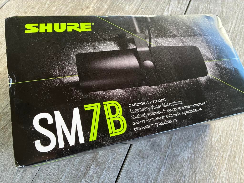 Shure SM7 b,  nieuw, Muziek en Instrumenten, Ophalen of Verzenden, Nieuw, Studiomicrofoon
