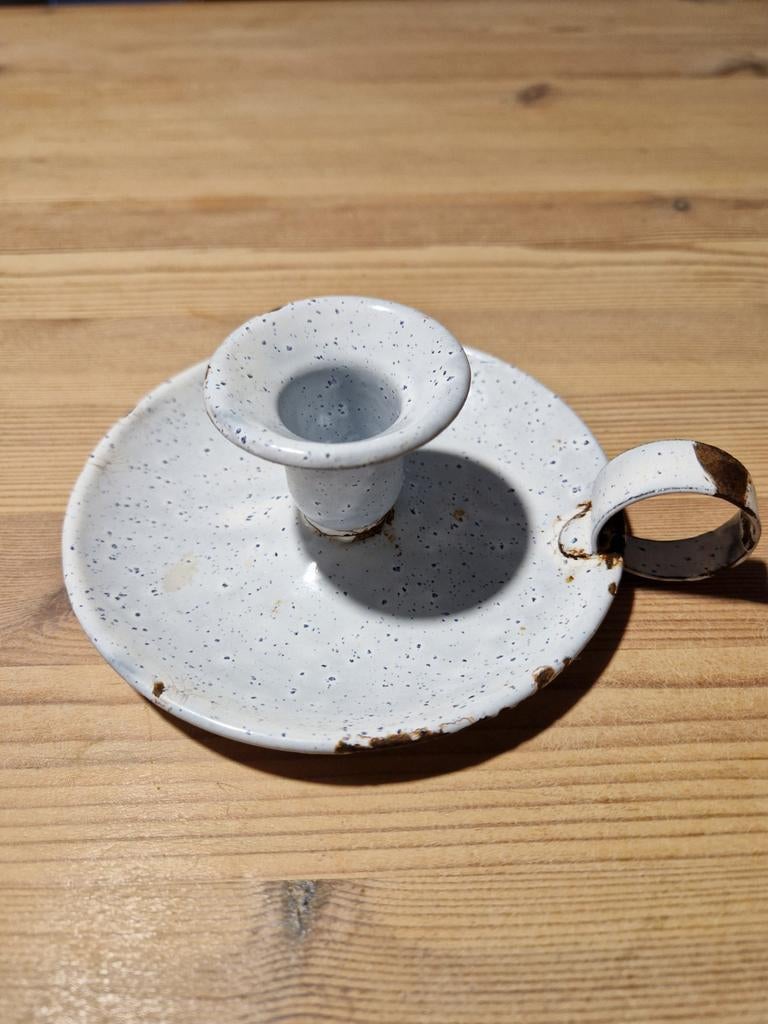 Petit rat de cave en tôle émaillée, Enlèvement ou Envoi